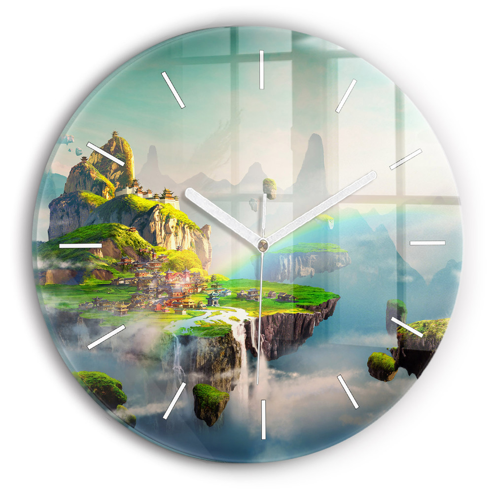 Zegar okrągły Chińskie fantasy