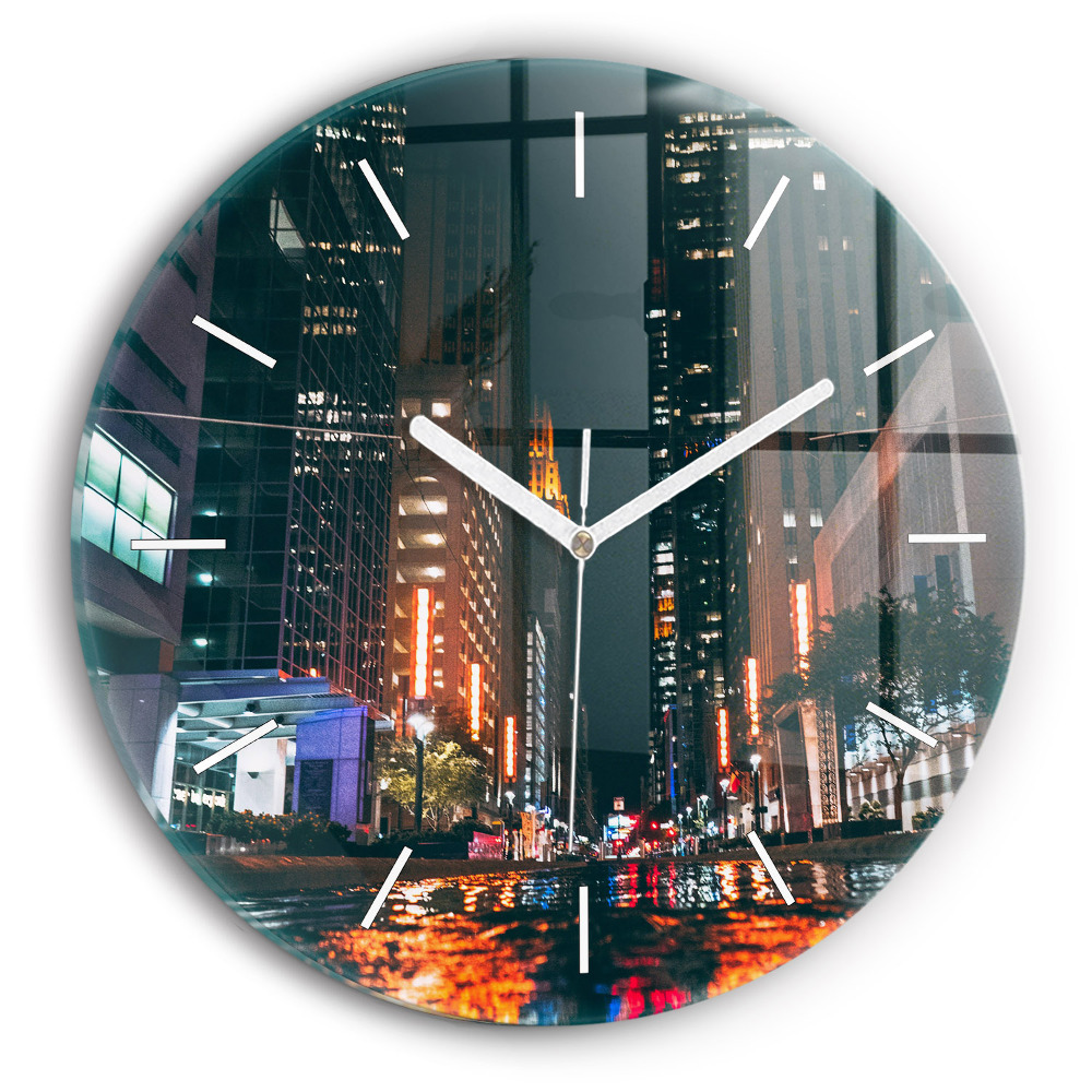 Zegar z nadrukiem Hotel w Houston