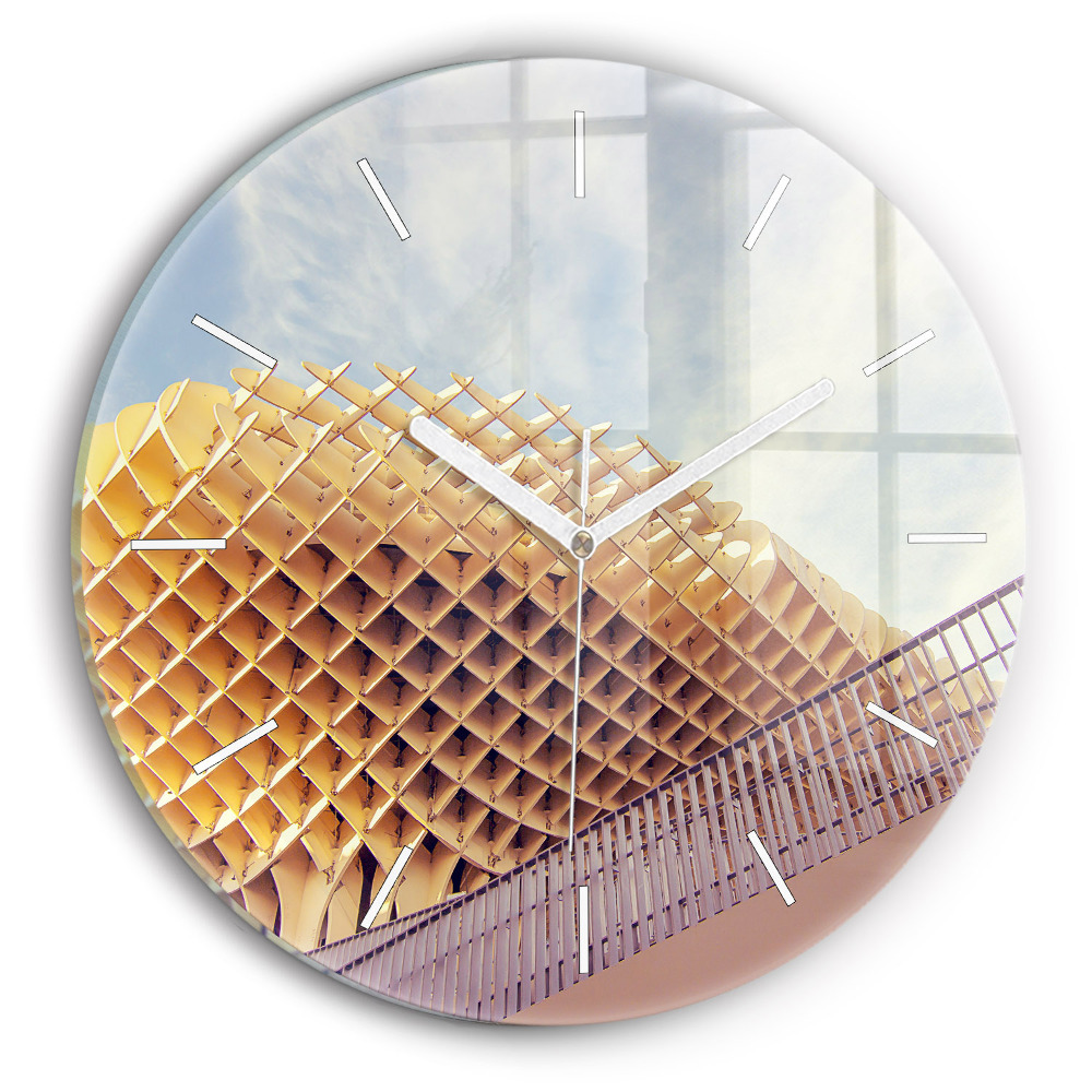 Zegar z nadrukiem Punkt widokowy w Sewilla