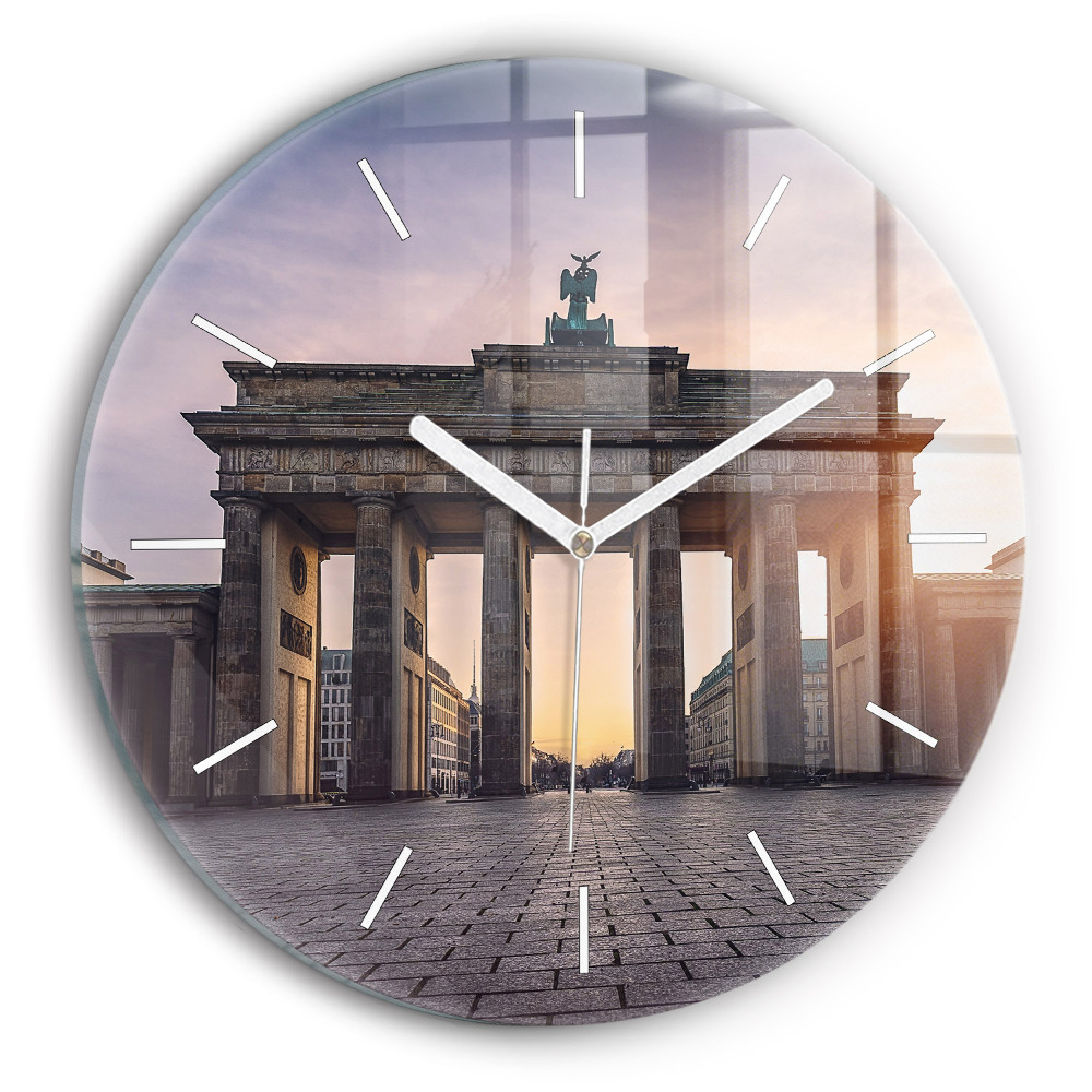 Zegar okrągły Brama Brandenburska
