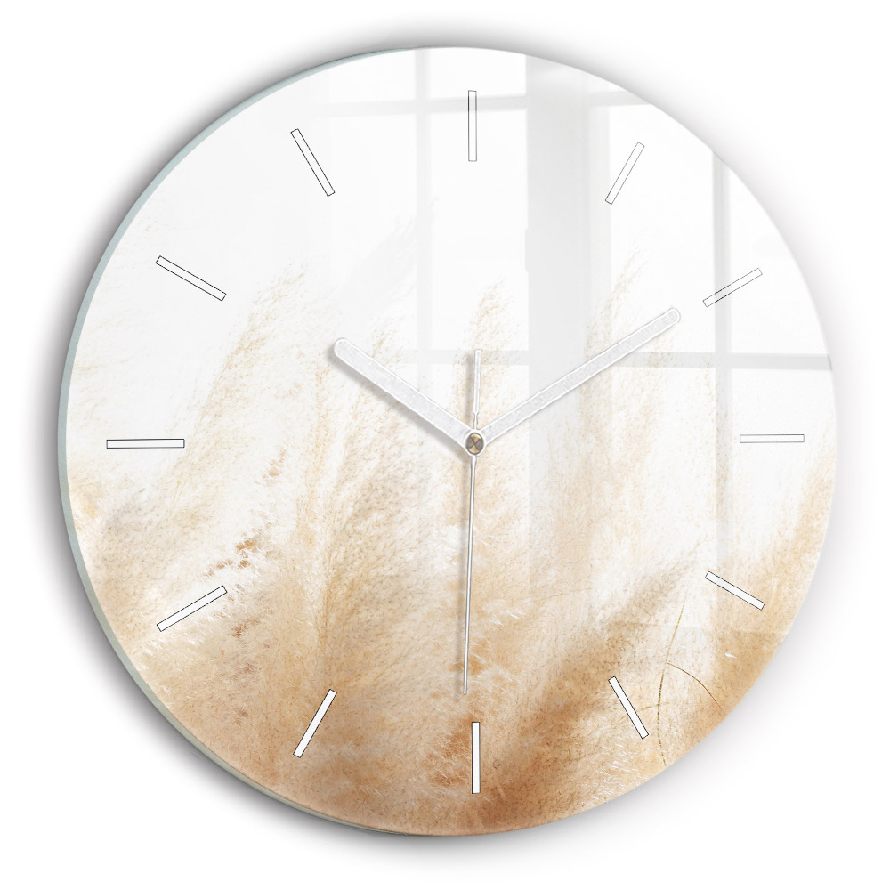 Zegar ścienny Kłosy zboża