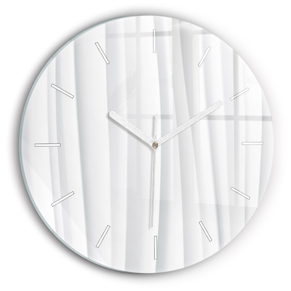 Zegar okrągły Fale tekstura